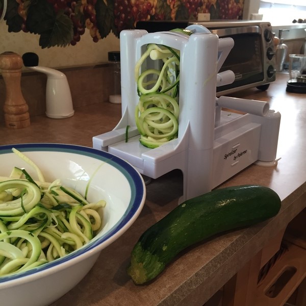spiralized zucchini