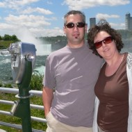 Scott and Brenda at Niagara Falls