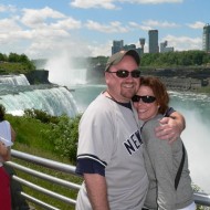 Tom and Alyssa at Niagara Falls
